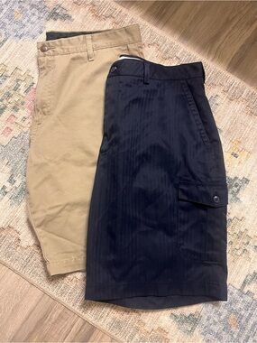 Men's Shorts Two-Pack Bundle in Navy and Khaki